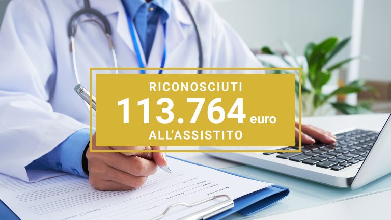 Assistenza ad una paziente per errata diagnosi. Riconosciuti € 113.764,31 oltre interessi